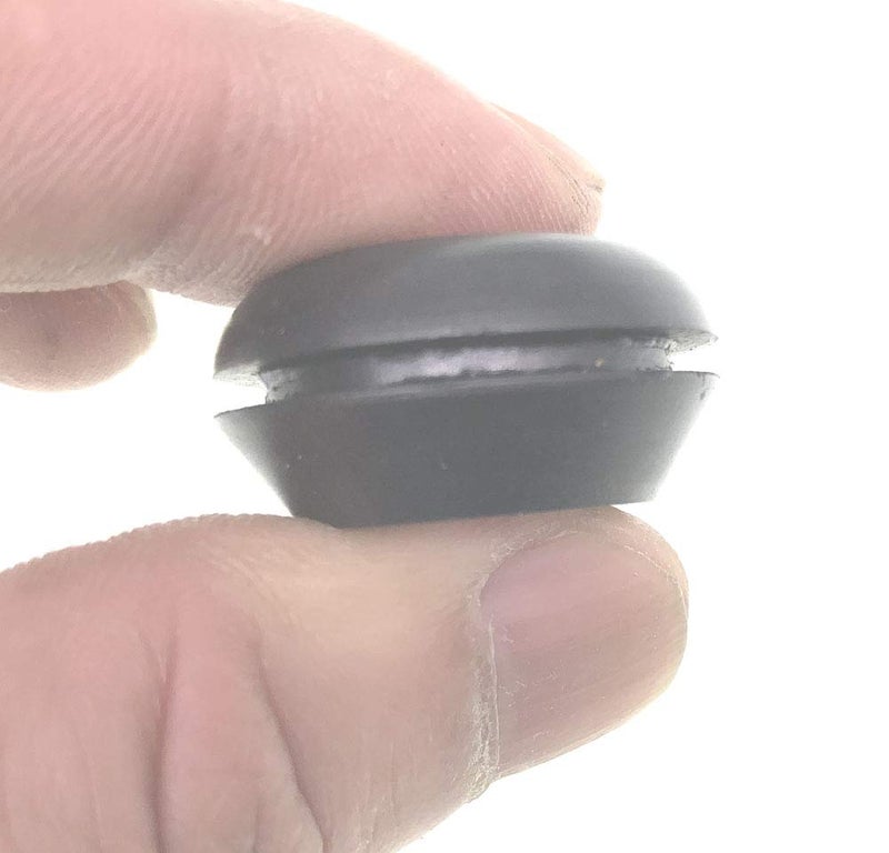 HORTIPOTS Rubber Grommet 1/2 Inch, Hydro Rubber Grommet Donut Type to make Waterproof Seal in DIY Hydroponic Systems and 16mm or 1/2 Inch Barbed Elbow Tee Straight Y Connector and Vinyl Tubing (Pack of 25) - Image 2